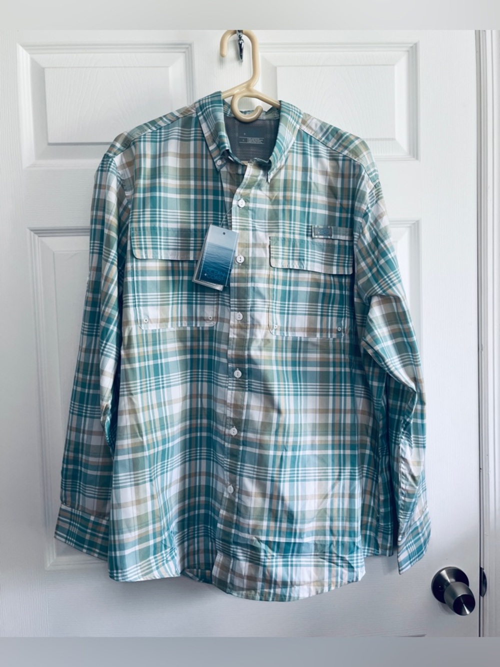 Ocean & Coast Plaid Fishing Shirt 
UV Protection 
Moisture Wick
